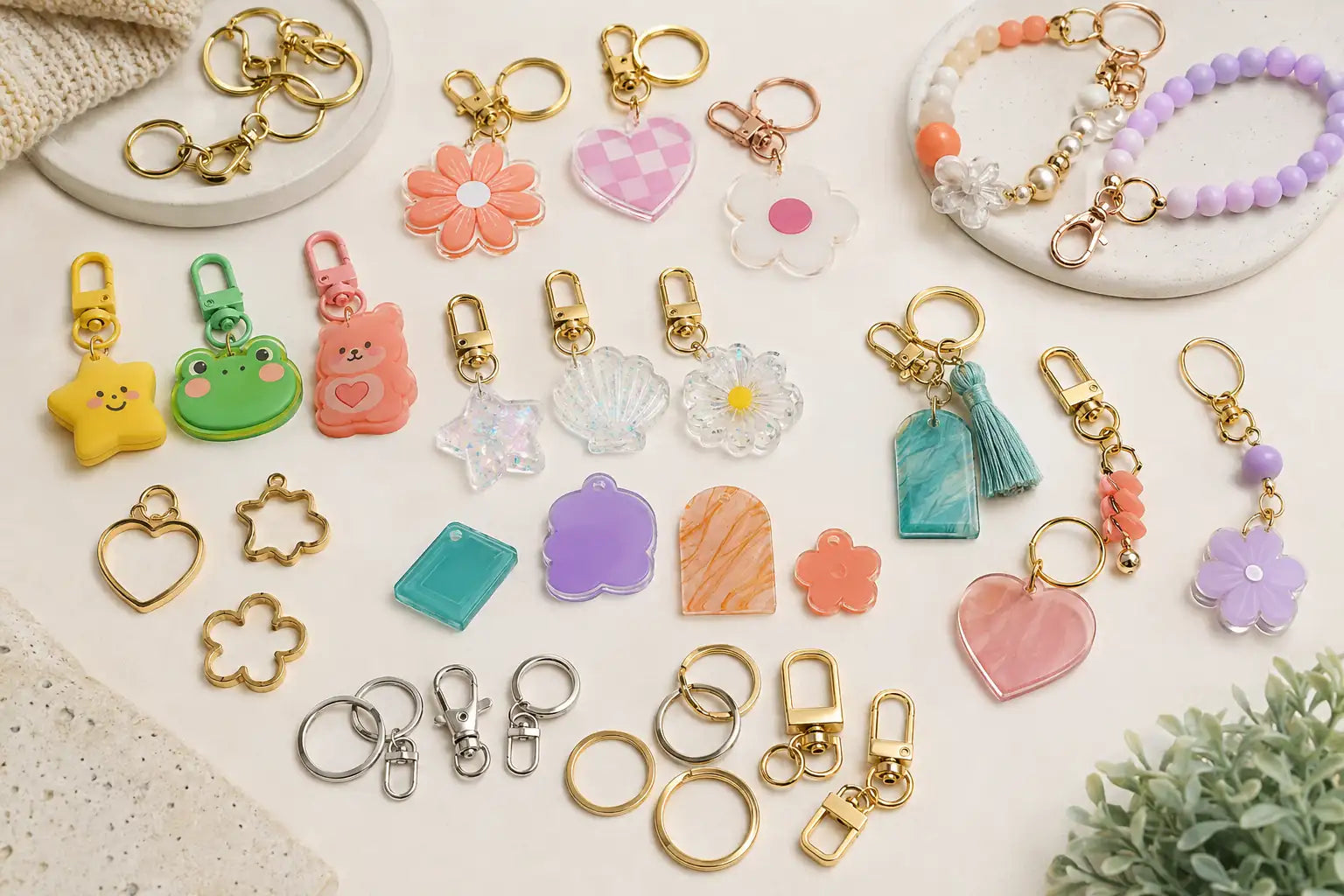 Where Can I Buy Bulk Keychain Charms for Resale, DIY Projects, and Custom Orders?
