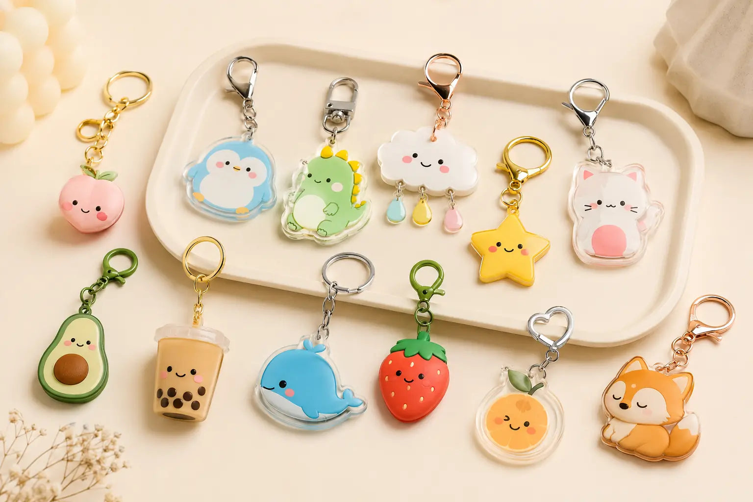 Where Should Retailers Source Cartoon Keychains for Resale?
