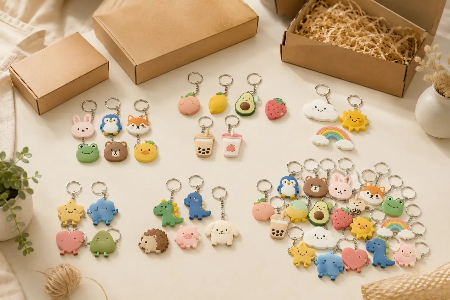 Cartoon Keychains in Bulk: Which Supplier Fits Your Order Quantity?