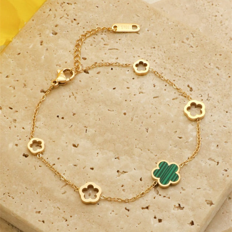 Wholesale Stainless steel Plum Bohemian Party Women's Bracelet ACC-BT-MS004