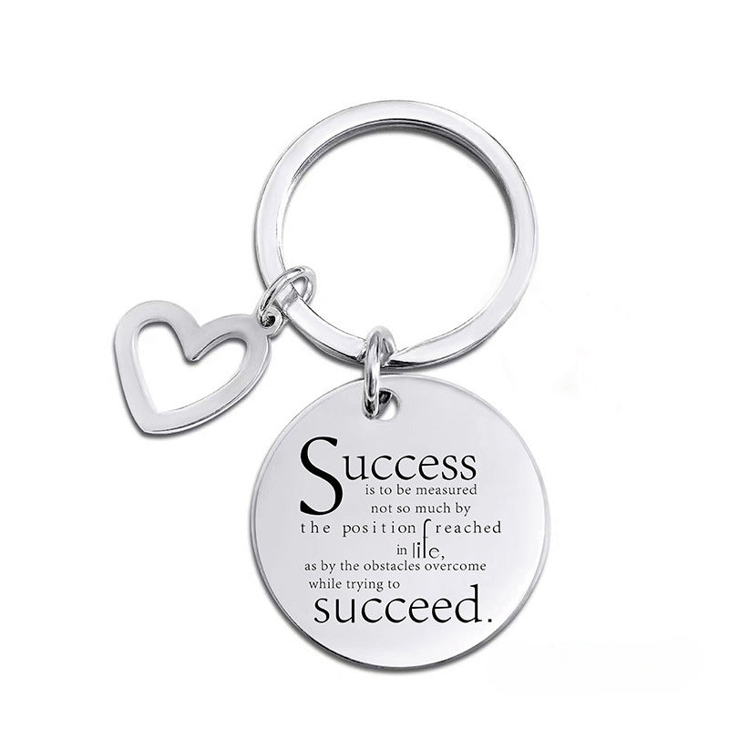 Wholesale 2024 Graduation Season Gift Commemorative Stainless Steel Keychain ACC-KC-Ganggu010