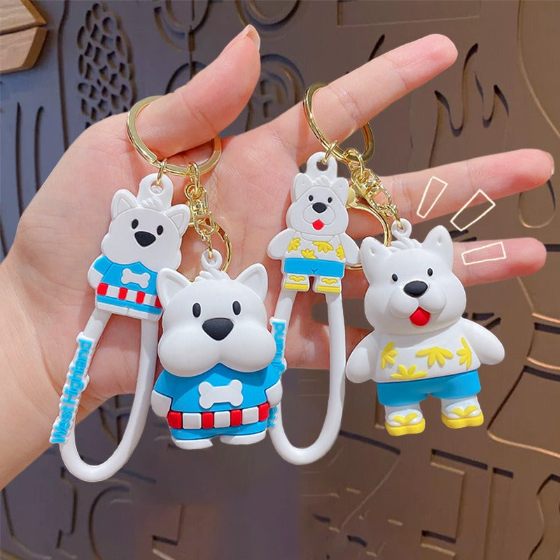 Wholesale Cartoon Cute Puppy Keychains ACC-KC-ZhongChi004