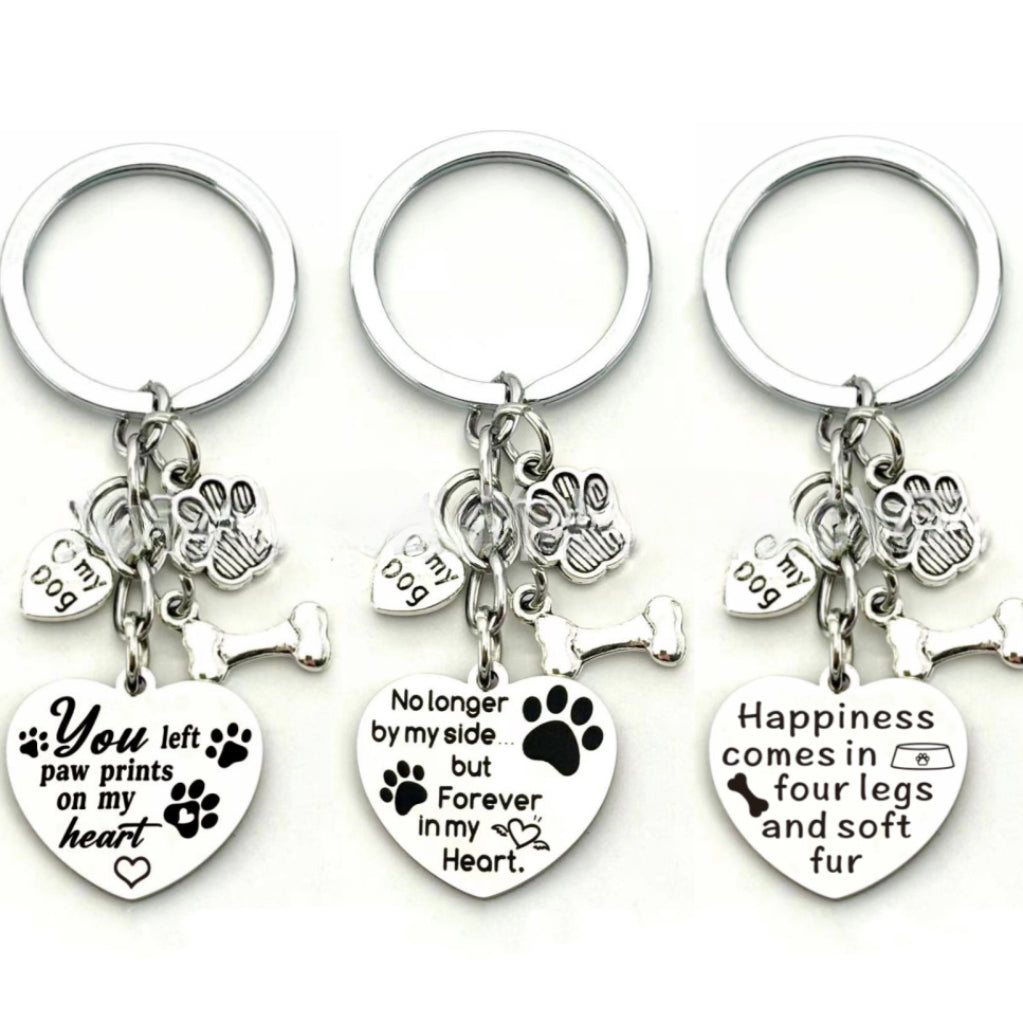 Wholesale Stainless Steel Pet Dog Keychain Creative Keychain ACC-KC-Chenz003