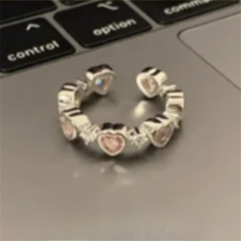 Wholesale Plain Irregular 925 Sterling Silver Ring ACC-RS-Yues009