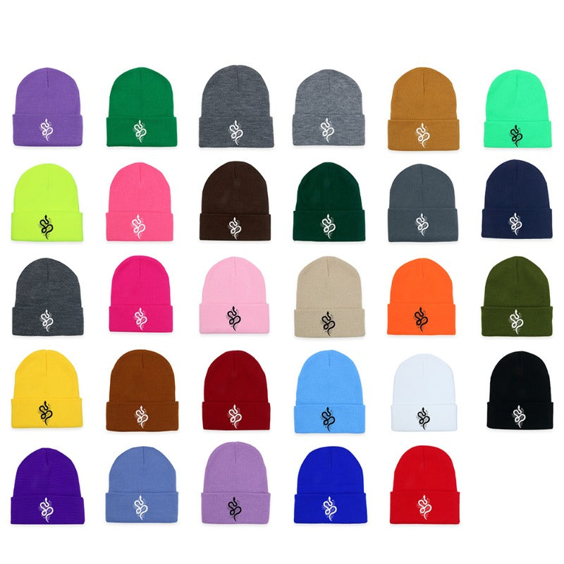 Wholesale Embroidered Snake Knitted Beanie Hat ACC-HT-HaiPu036