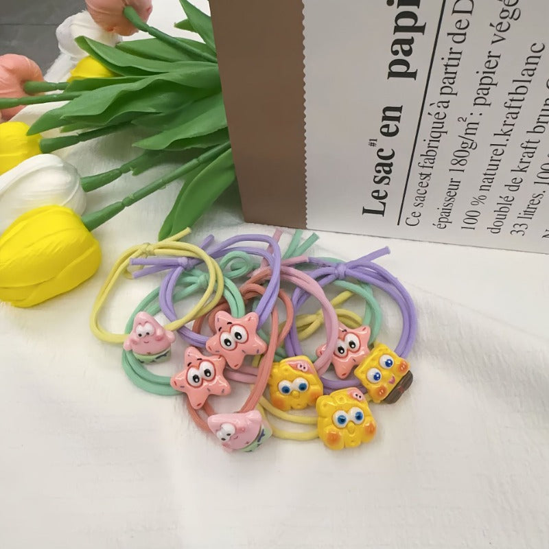 Wholesale 10pcs Cute Cartoon Character Children's Hair Bands ACCVIP-HS-Yimu002