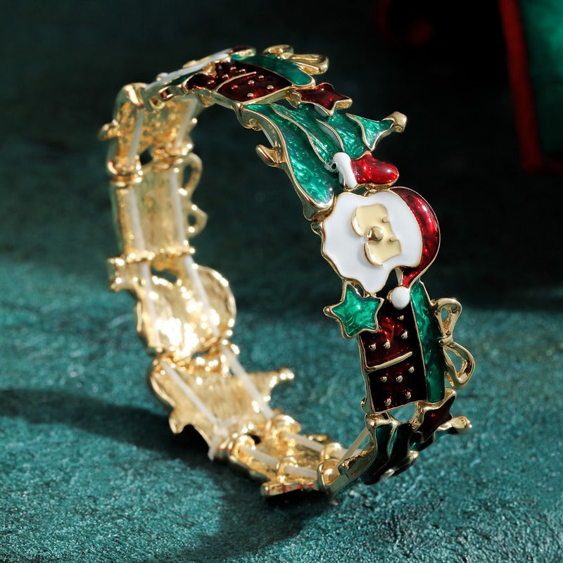 Wholesale Christmas Tree Necklace Earrings Set ACC-NE-QingHe004