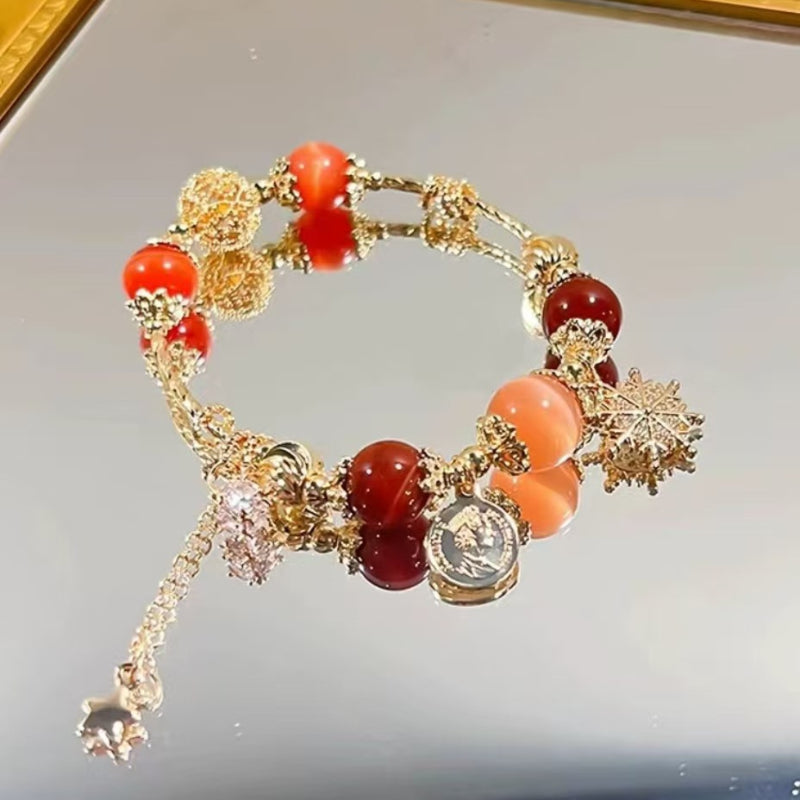 Wholesale Whale Fall Starry Sky Natural Stone Crystal Bracelet ACC-BT-Zhuox002