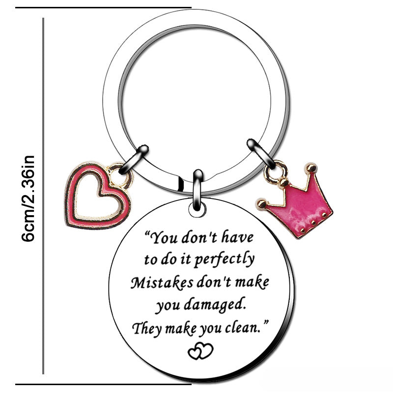 Wholesale Fan Gift Stainless Steel Keychain ACC-KC-MeiXin008