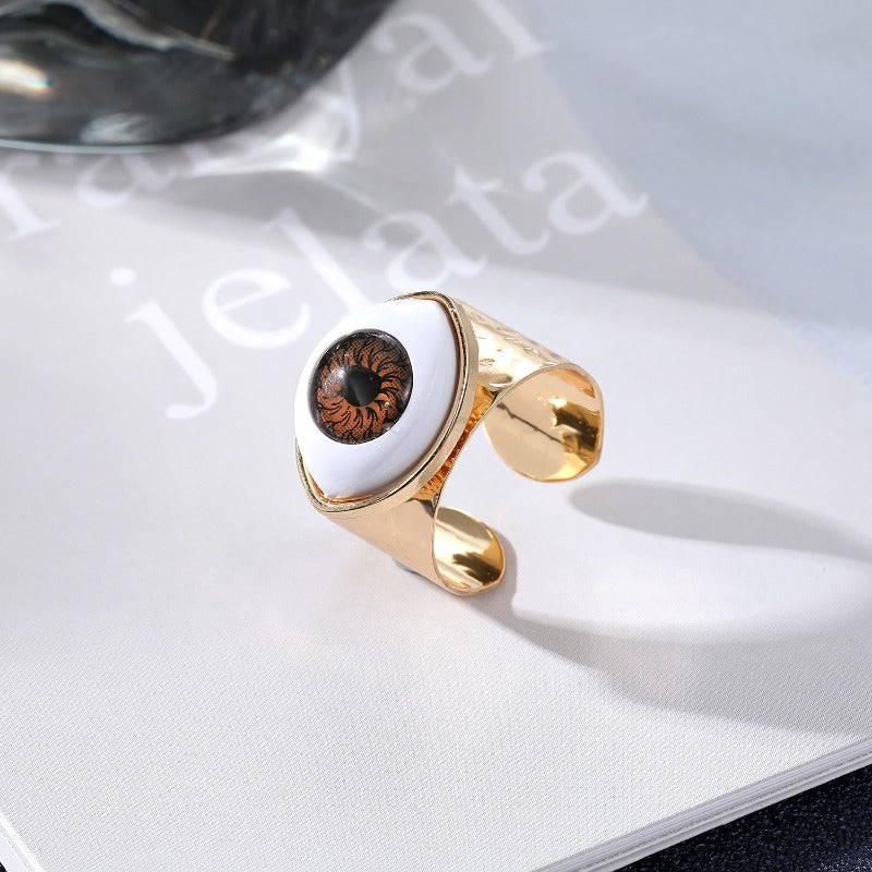 Wholesale Demon Eye Open Adjustable Ring ACC-RS-QingHe001