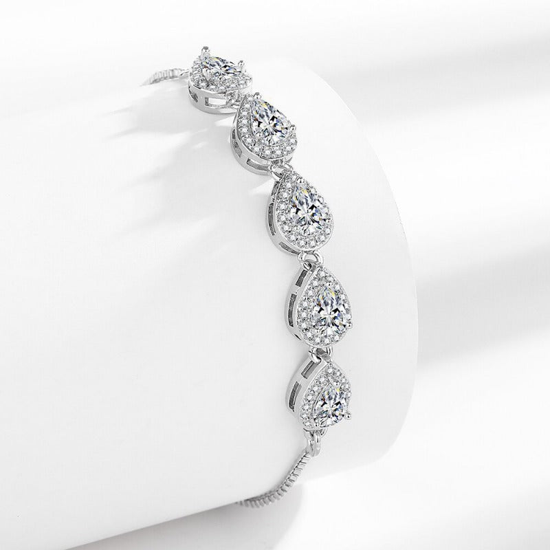 Wholesale Light Luxury Diamond Zircon Bracelets ACC-BT-MeiLi002