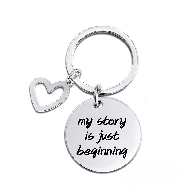 Wholesale 2024 Graduation Season Gift Commemorative Stainless Steel Keychain ACC-KC-Ganggu010