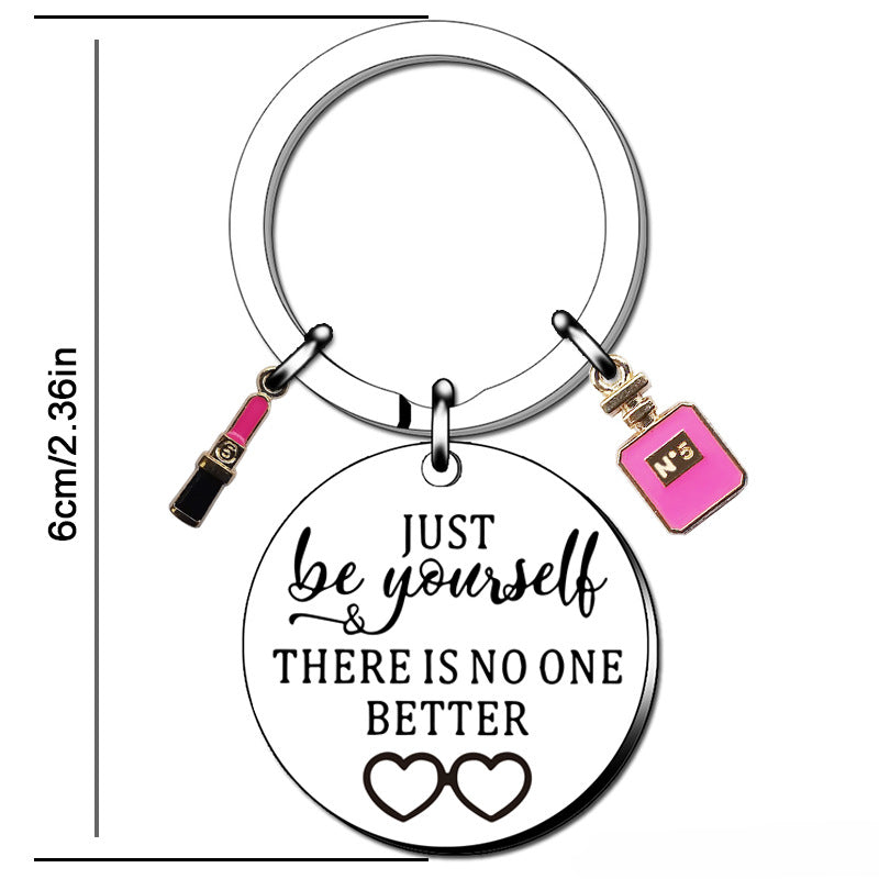 Wholesale Fans Inspirational Gifts for Mom and Daughter Music Fans Metal Keychain ACC-KC-MeiXin020