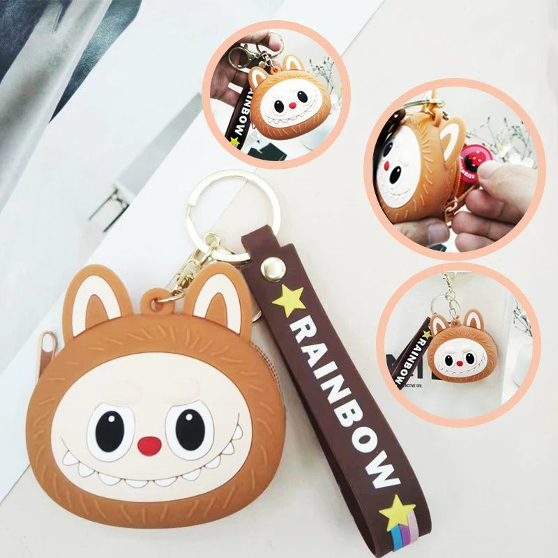 Wholesale Cartoon Popular Cute Doll Wallet Keychain ACCVIP-KC-RongX005