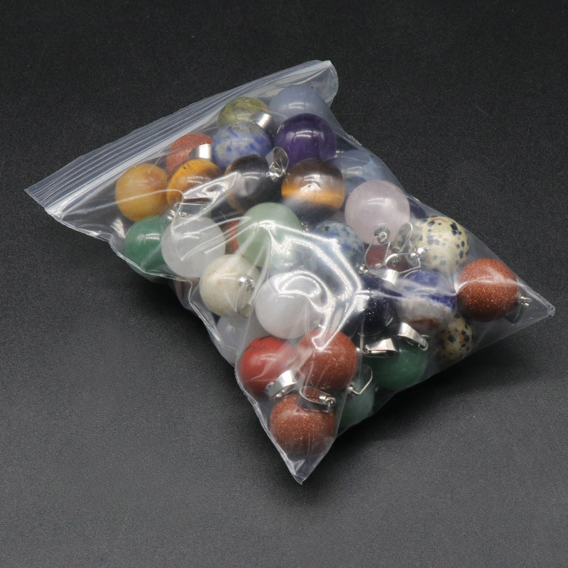 Wholesale 16mm Natural Stone Necklace Pendant ACC-PT-KeSuo001