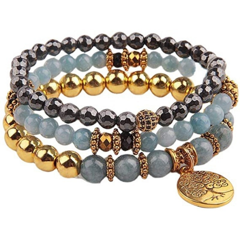 Wholesale of Natural Stone Tree of Life Bracelets ACC-BT-Zhongh003