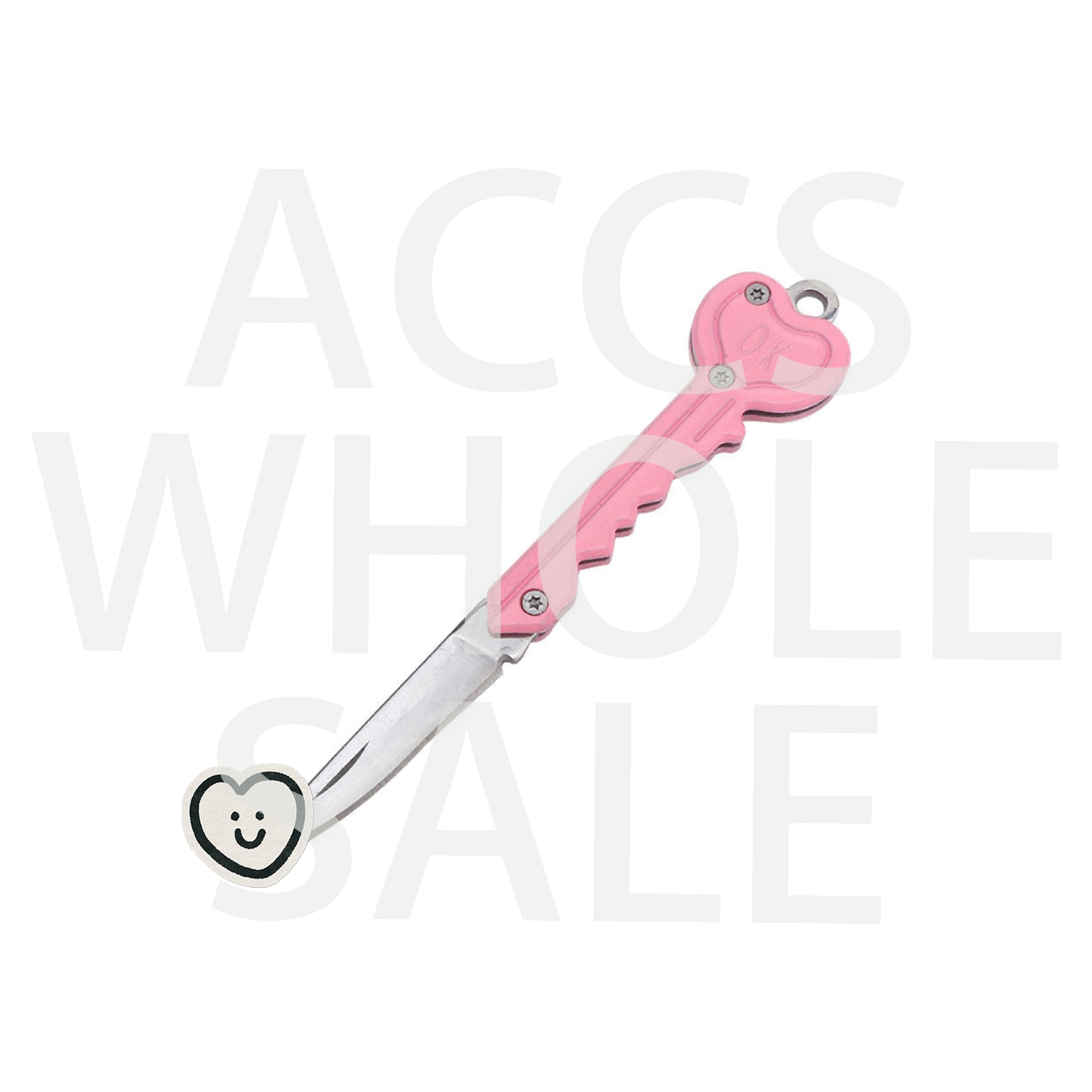 Wholesale Heart-shaped Mini Folding Express Unpacking Multifunctional Tool