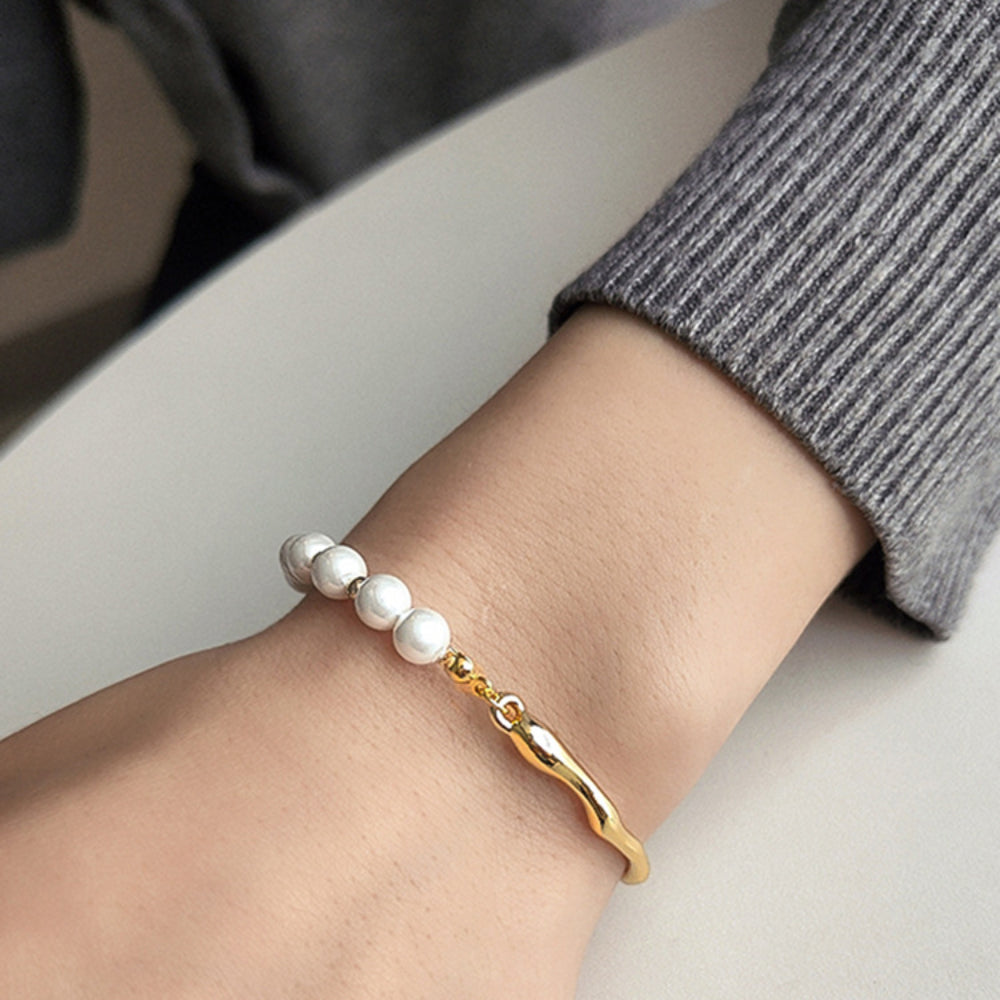 Wholesale Light Luxury Pearl Bracelet Niche Design Exquisite Cold Style ACC-BT-Mengx001