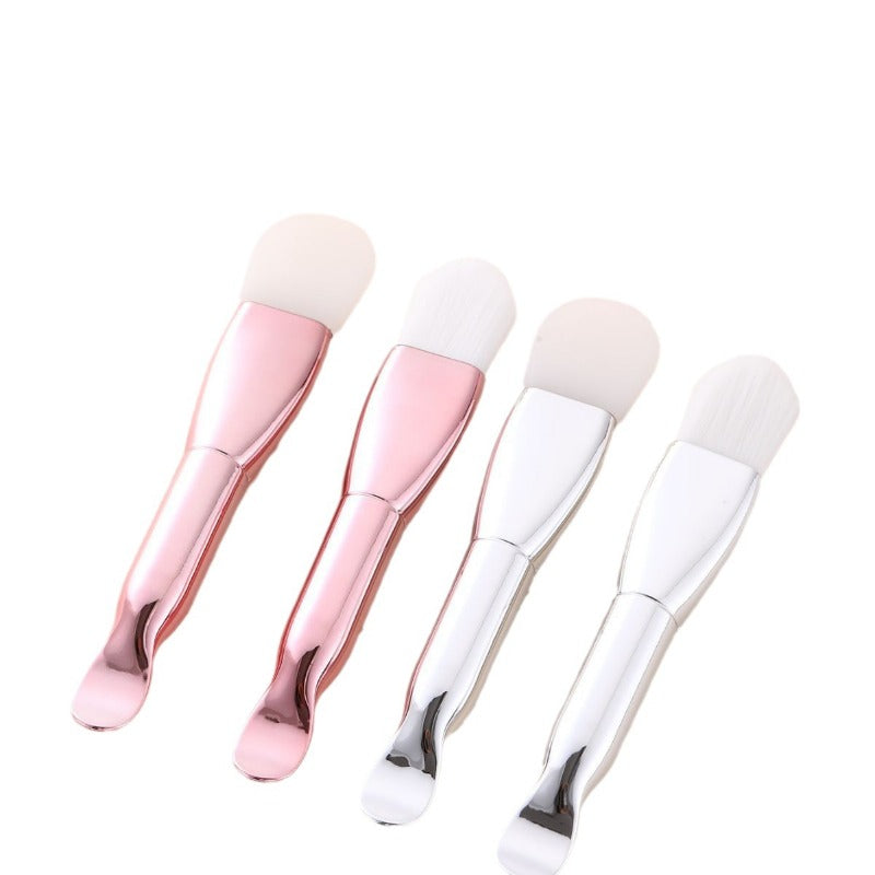 Wholesale Smear Type Double Head Soft Bristle Silicone Makeup Brush ACC-MB-Ruij005