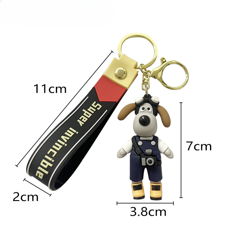 Wholesale Cartoon Cute Silicone Keychain ACC-KC-Tangh001