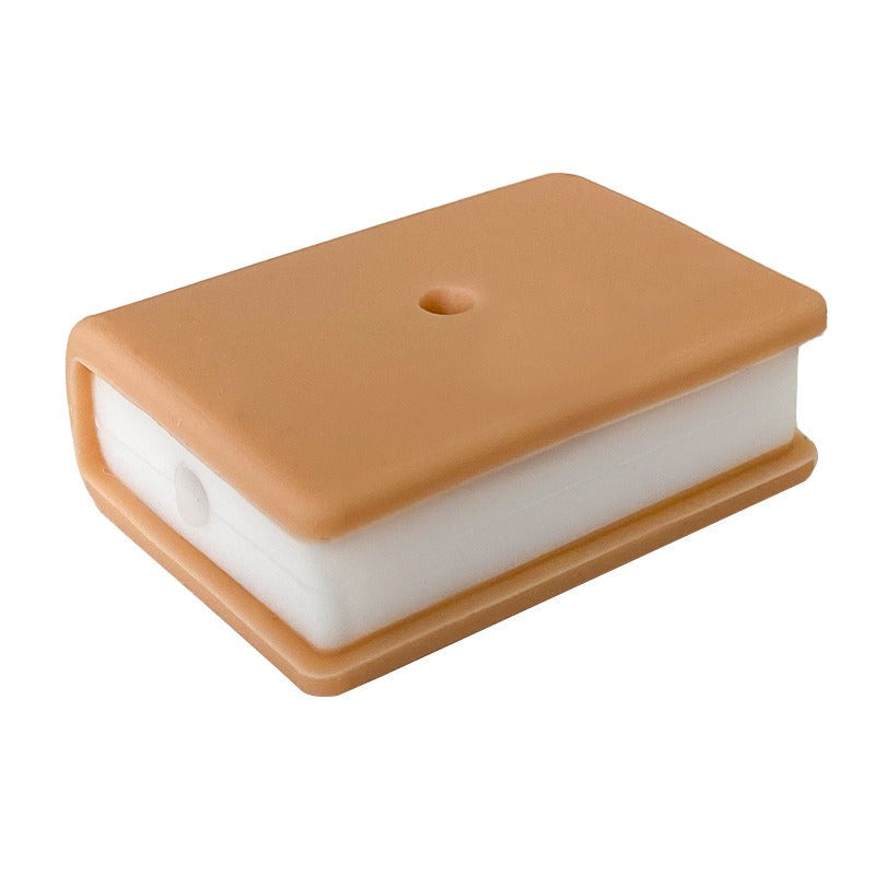 Wholesale 10PCS Color Book Silicone Focal beads