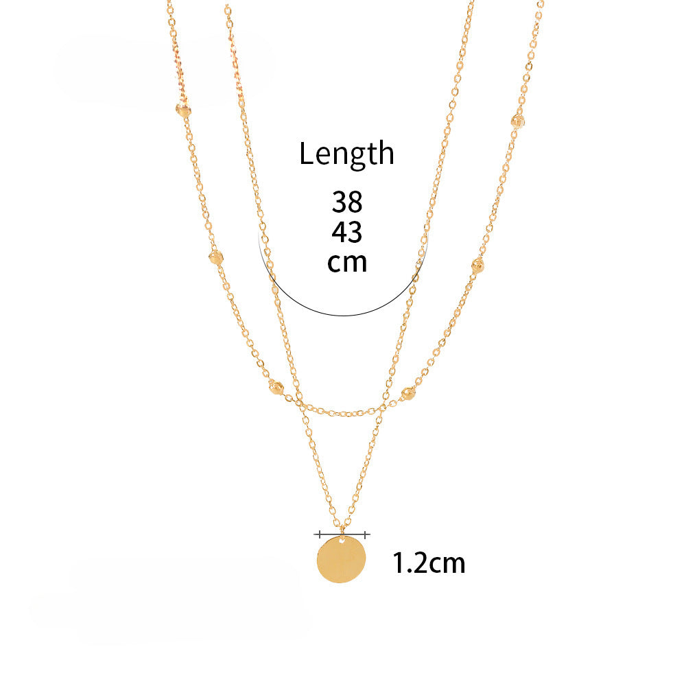 Wholesale Titanium Steel Necklace High-grade Gold Plated Necklace ACC-NE-ZhenYou001