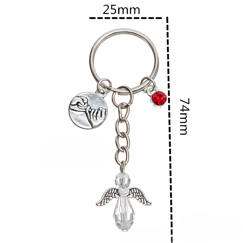 Wholesale Friendship Keychain Key Ring Decoration Pendant 12th Birthday Gift Bulk Keychains ACC-KC-Yongz002