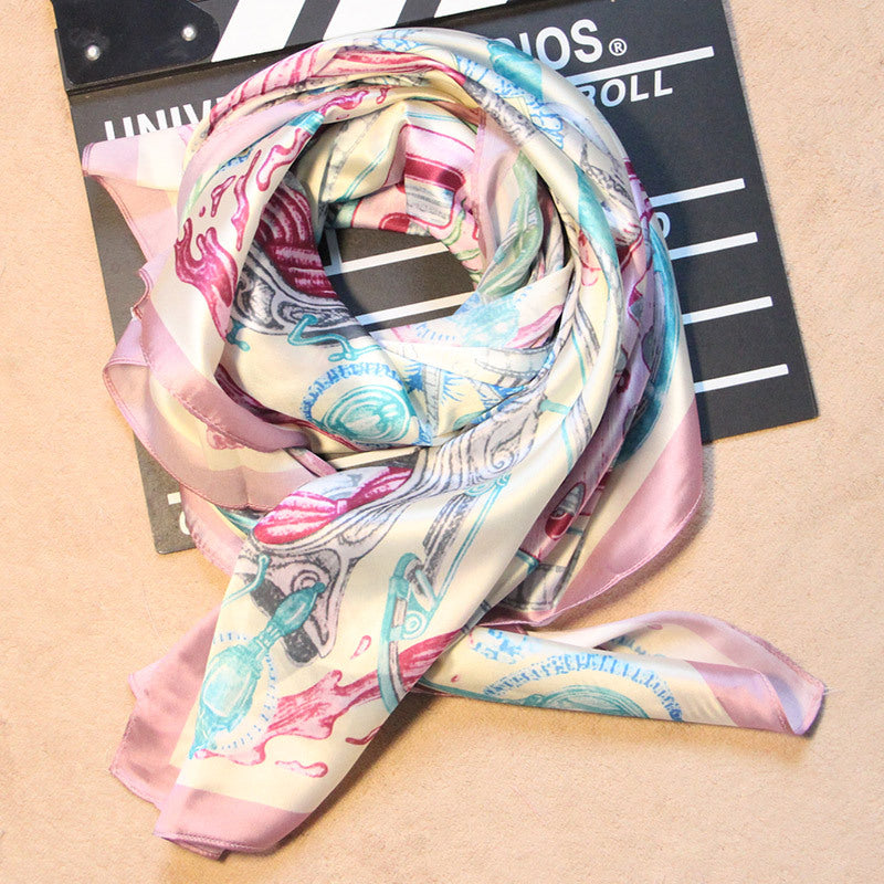 Wholesale Spring Silk f   140* 140cm Large Square