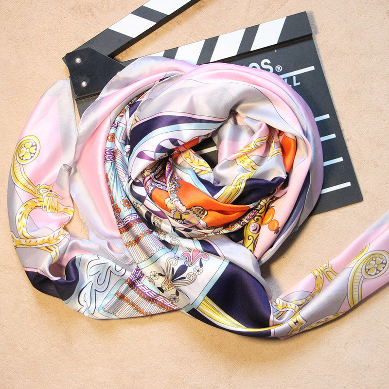 Wholesale Spring Silk f   140* 140cm Large Square