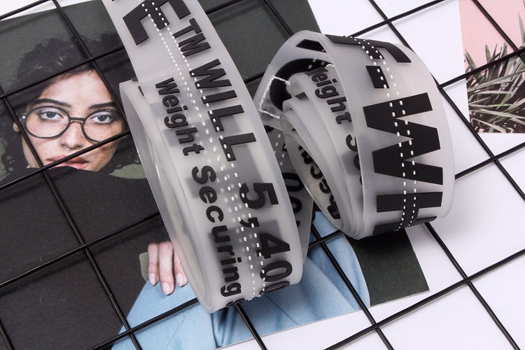 Wholesale transparent belts