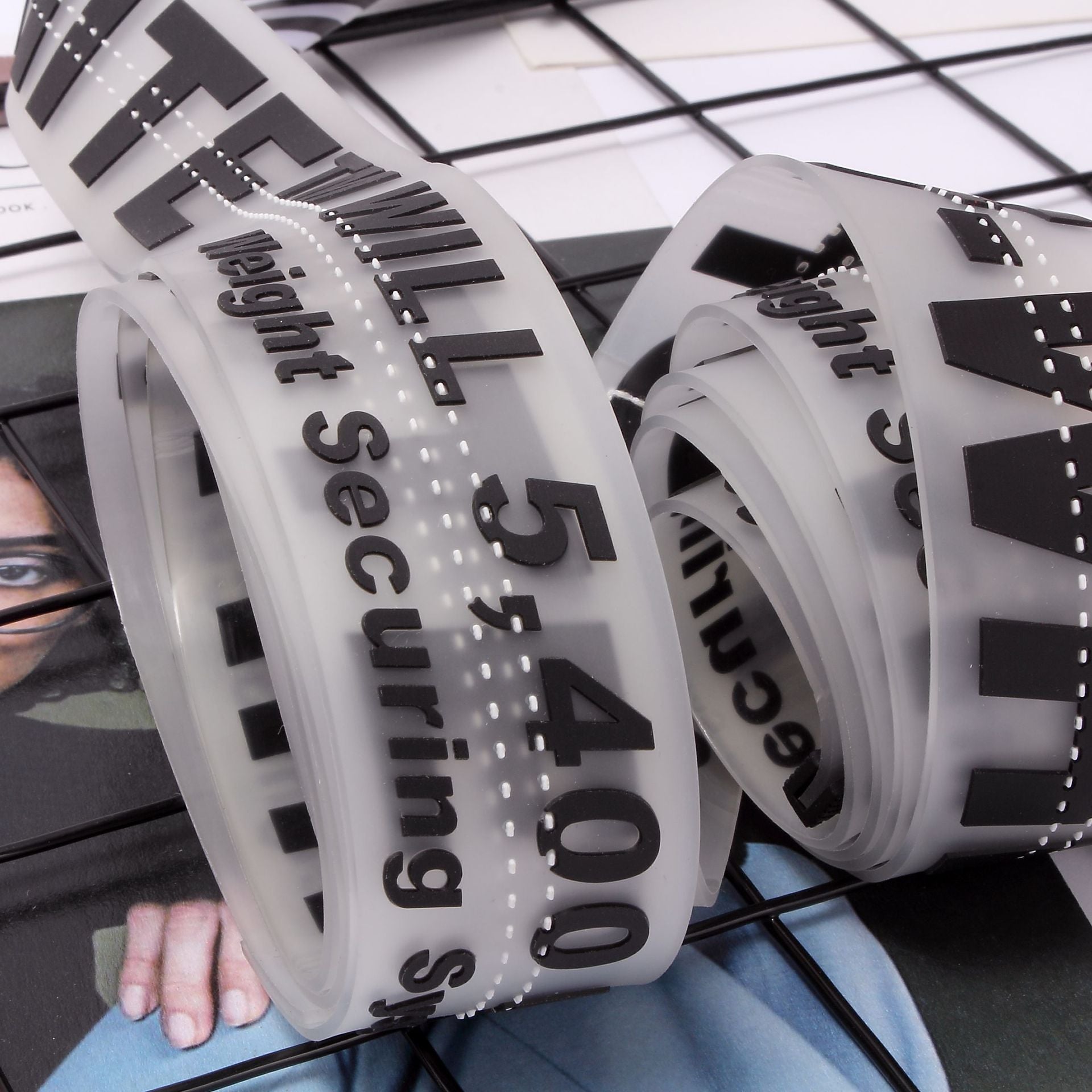 Wholesale transparent belts