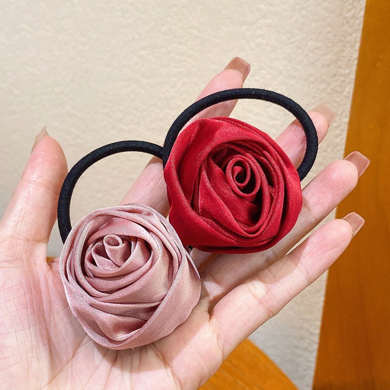 Wholesale Satin Rose Hairband ACC-HS-Huidi030