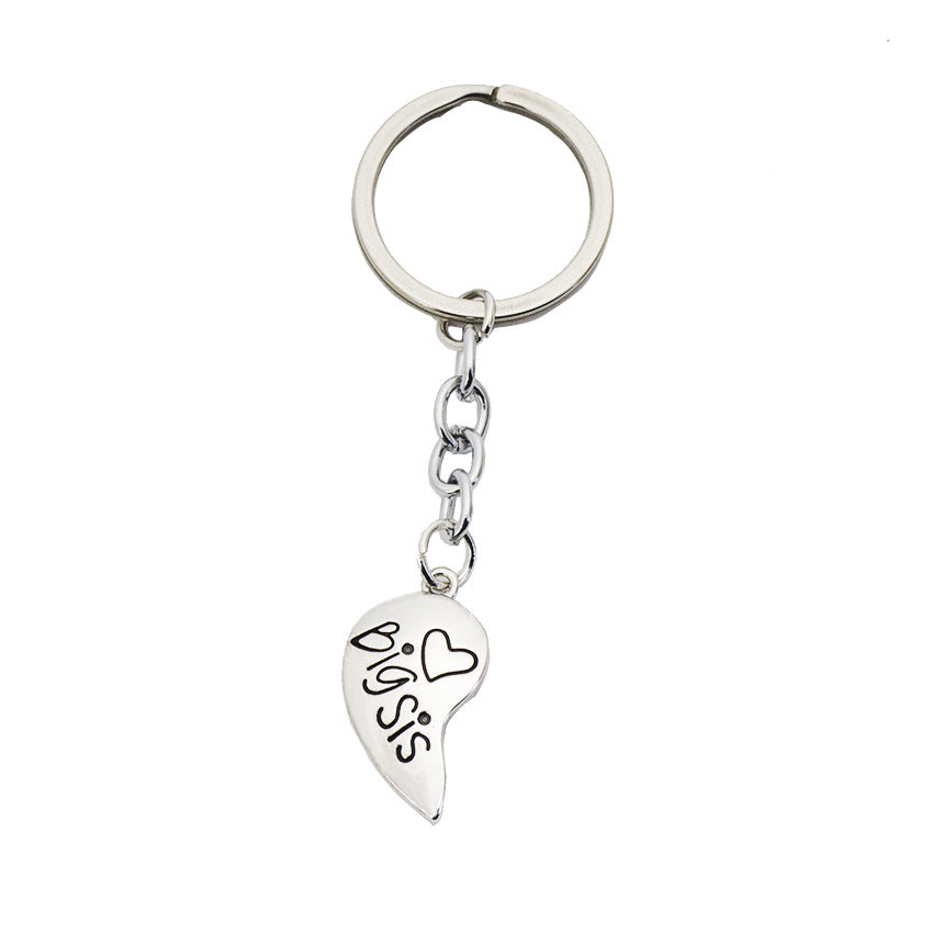 Wholesale Letter Love Big Sister Bestie Gift Keychain ACC-KC-Huil001