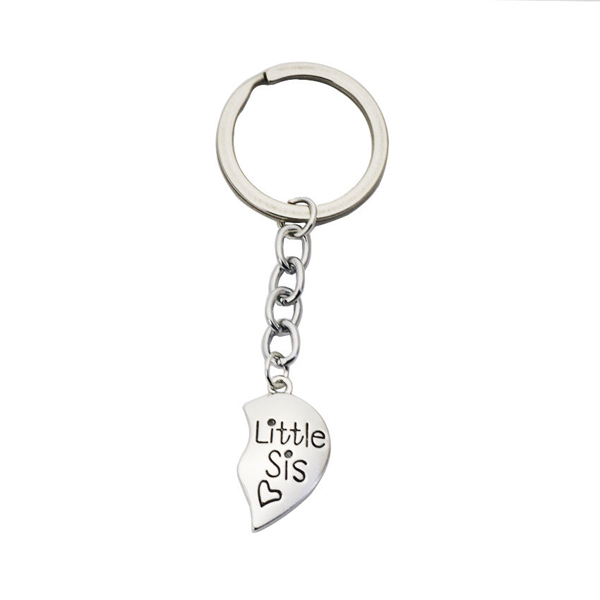 Wholesale Letter Love Big Sister Bestie Gift Keychain ACC-KC-Huil001