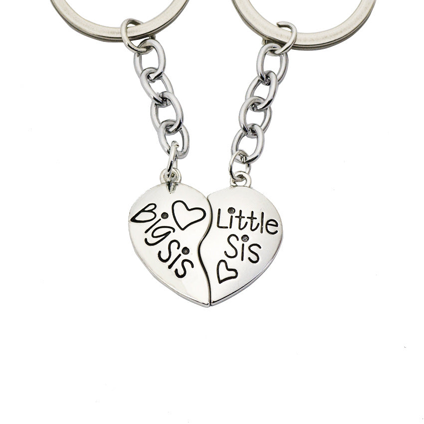 Wholesale Letter Love Big Sister Bestie Gift Keychain ACC-KC-Huil001