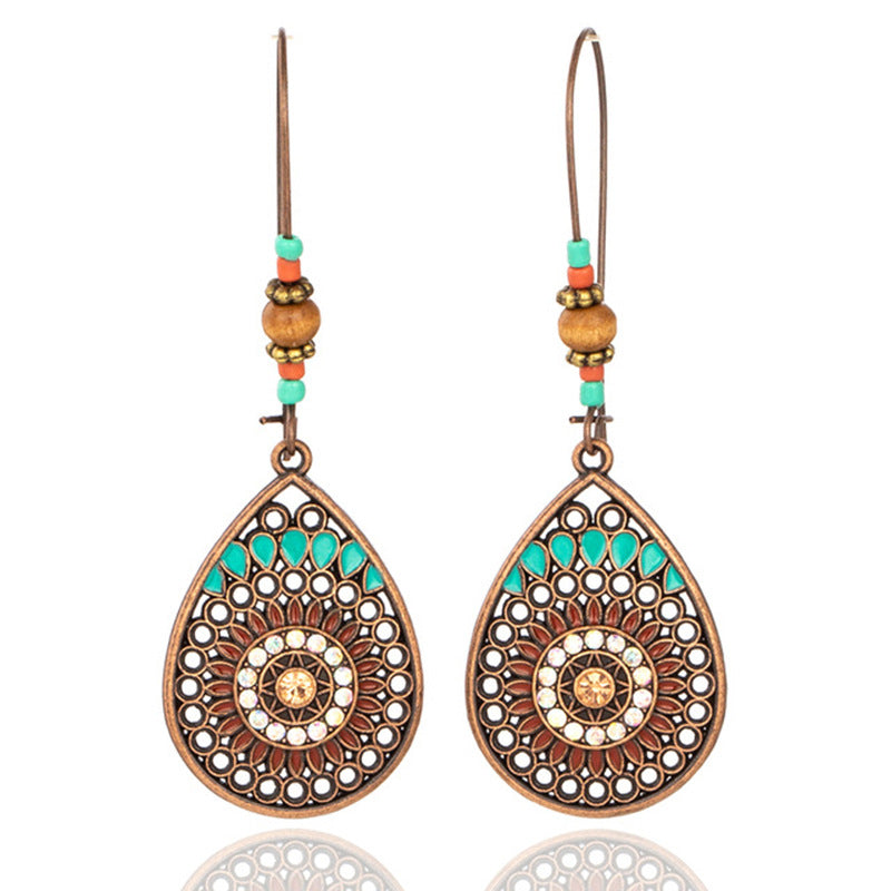 Wholesale Retro Drop Earrings,  Alloy Fashion Jewelry for Boutique Resale