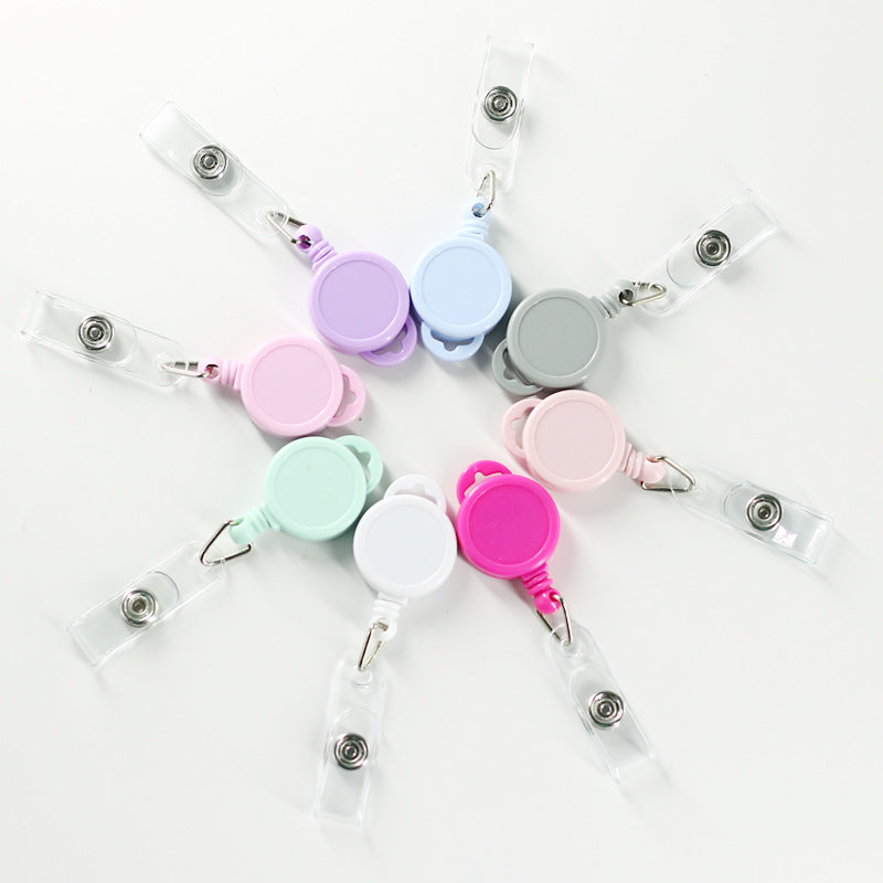Wholesale 10pcs Badge Reels Retractable Keychains ACC-KC-YuHui003