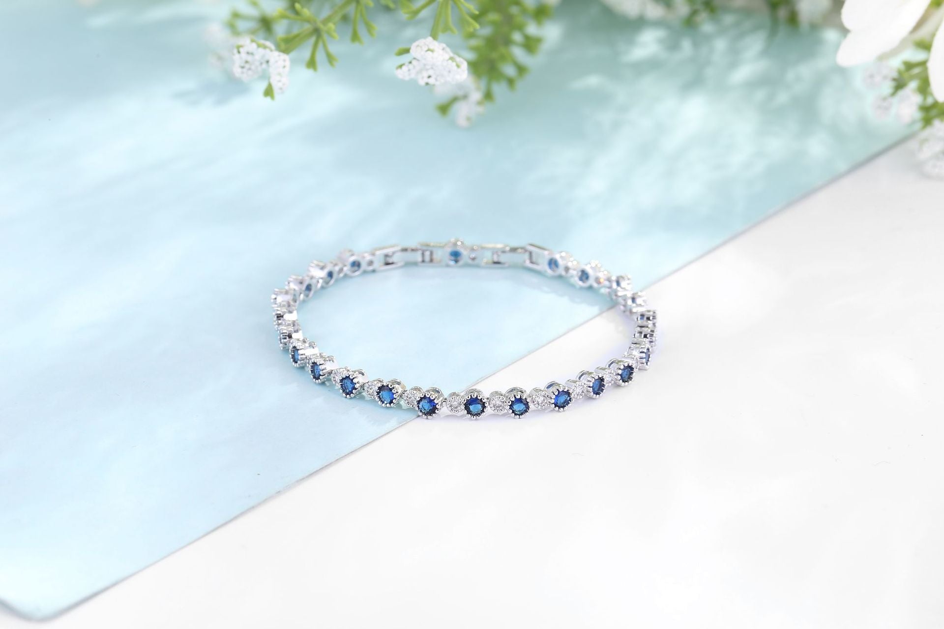 Wholesale Diamond Bracelet Simple Creative Full Diamond Zircon Bracelet