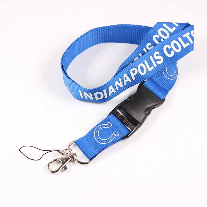 Wholesale Football Team Lanyard Keychain
