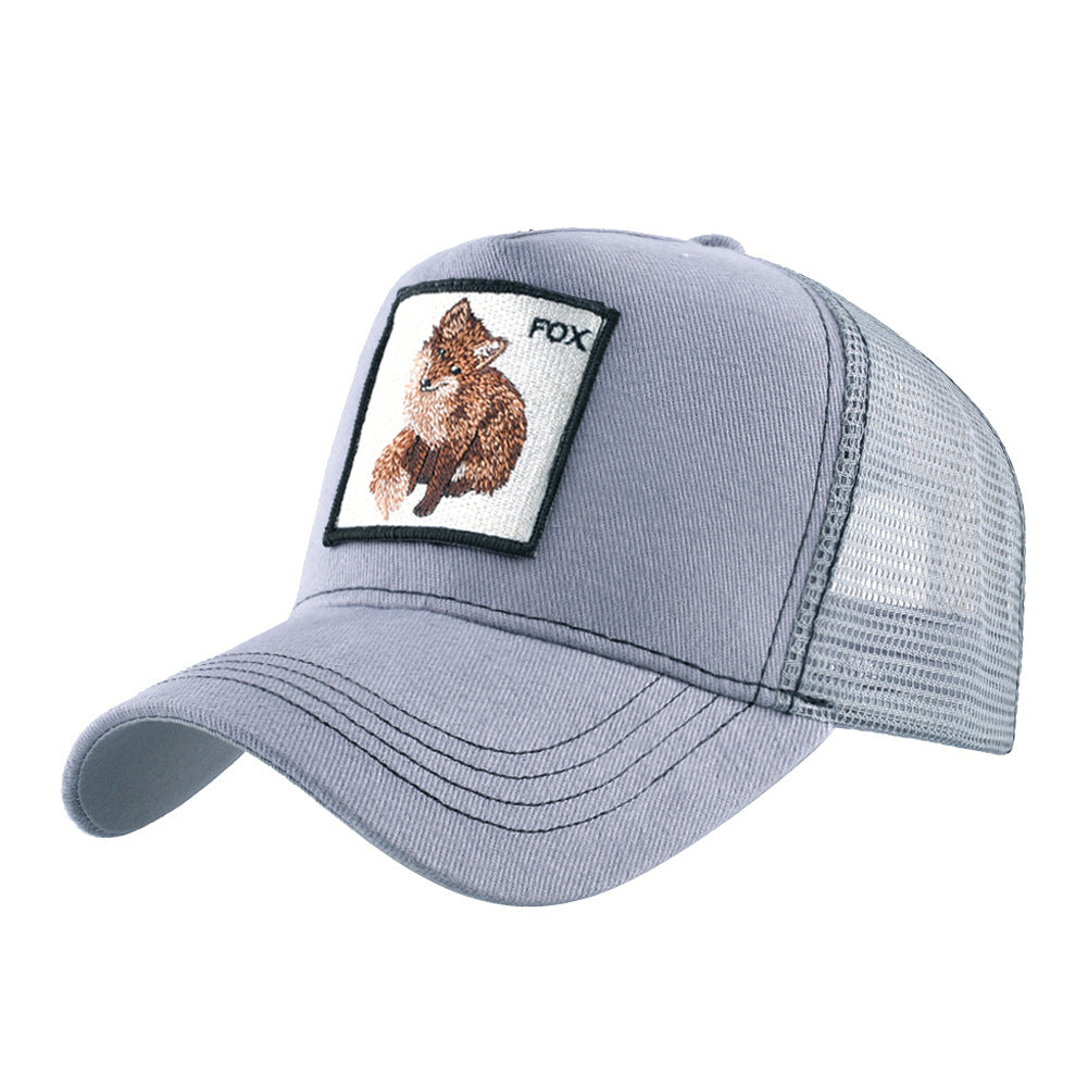Wholesale Patch Animal Embroidery Cotton Baseball Cap ACC-HT-DSM003