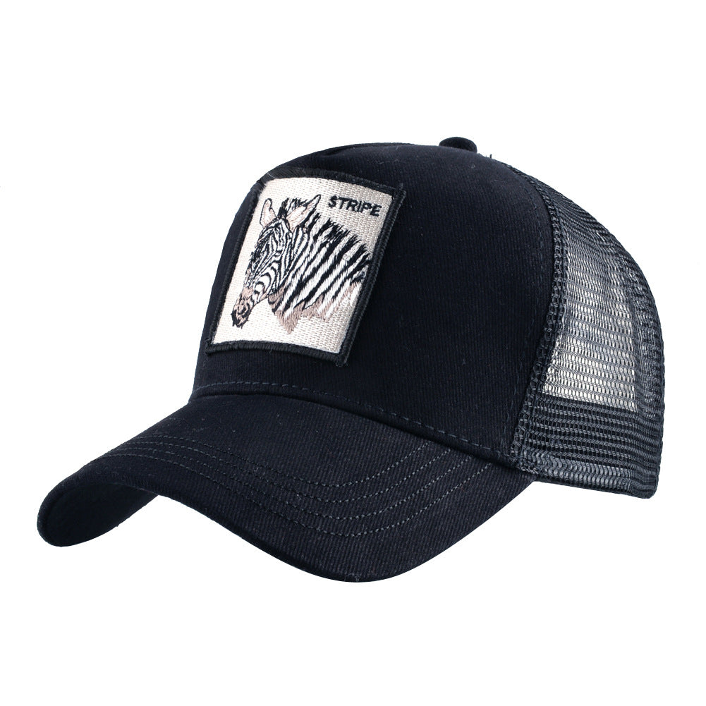 Wholesale Patch Animal Embroidery Cotton Baseball Cap ACC-HT-DSM003