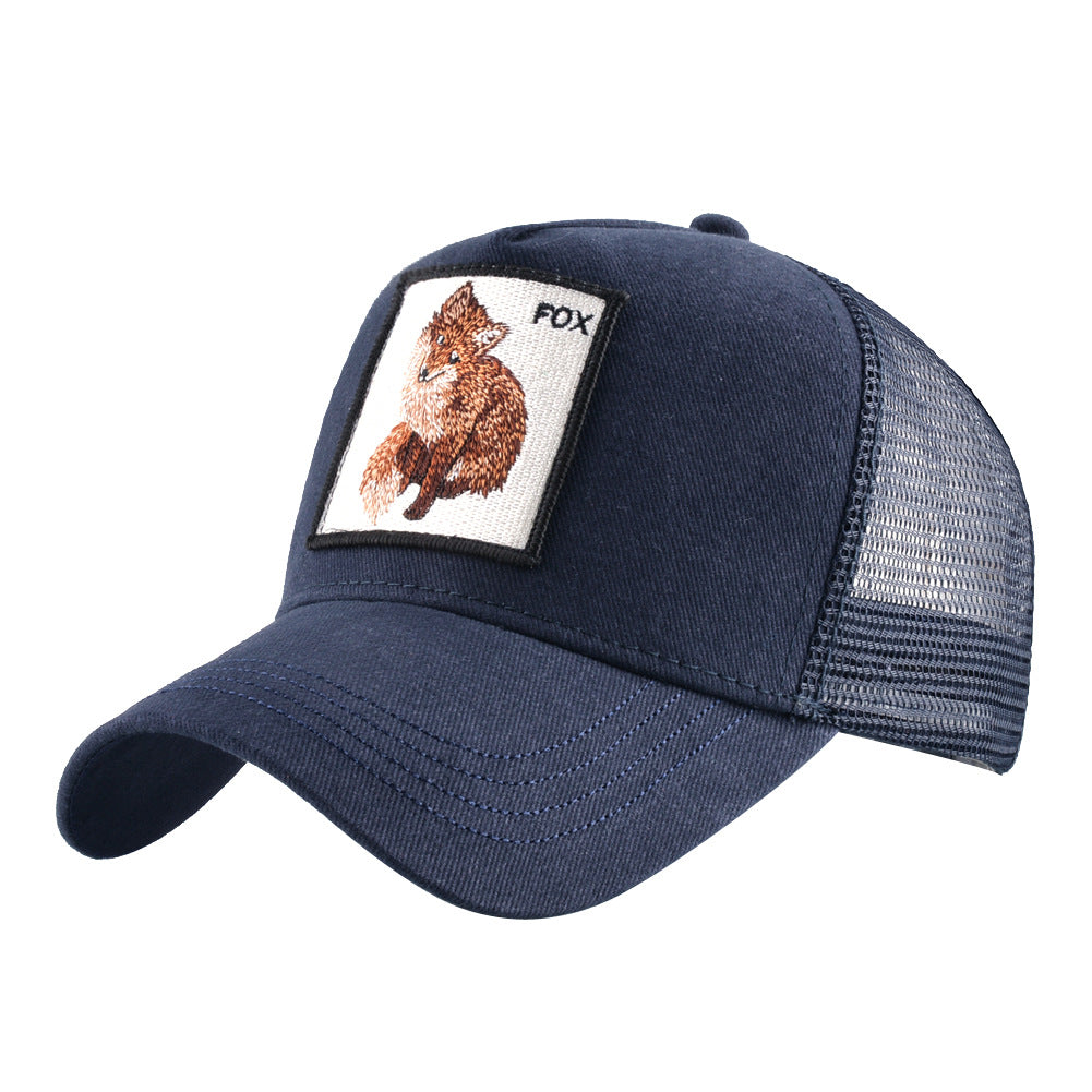 Wholesale Patch Animal Embroidery Cotton Baseball Cap ACC-HT-DSM003