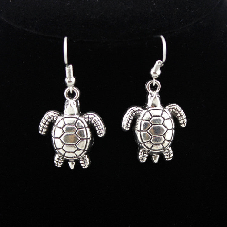 Wholesale Turtle Necklace Earrings Zinc Alloy Jewelry Set ACC-NE-HanQian004