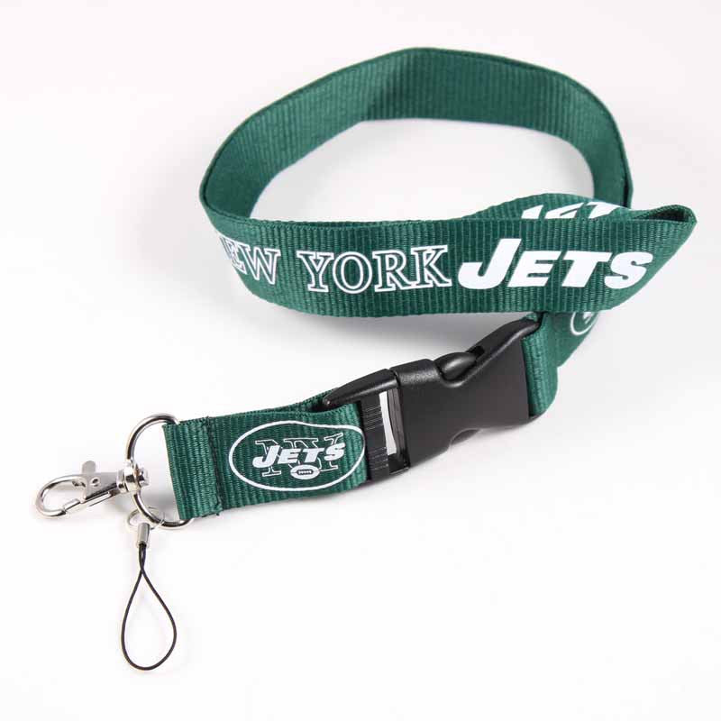 Wholesale Football Team Lanyard Keychain