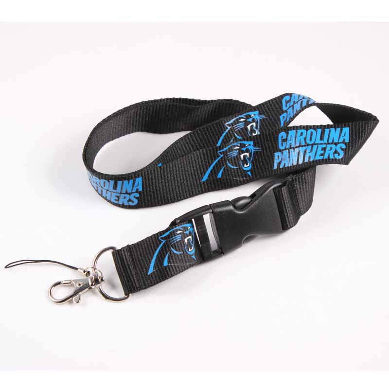 Wholesale Football Team Lanyard Keychain