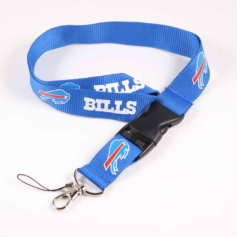 Wholesale Football Team Lanyard Keychain