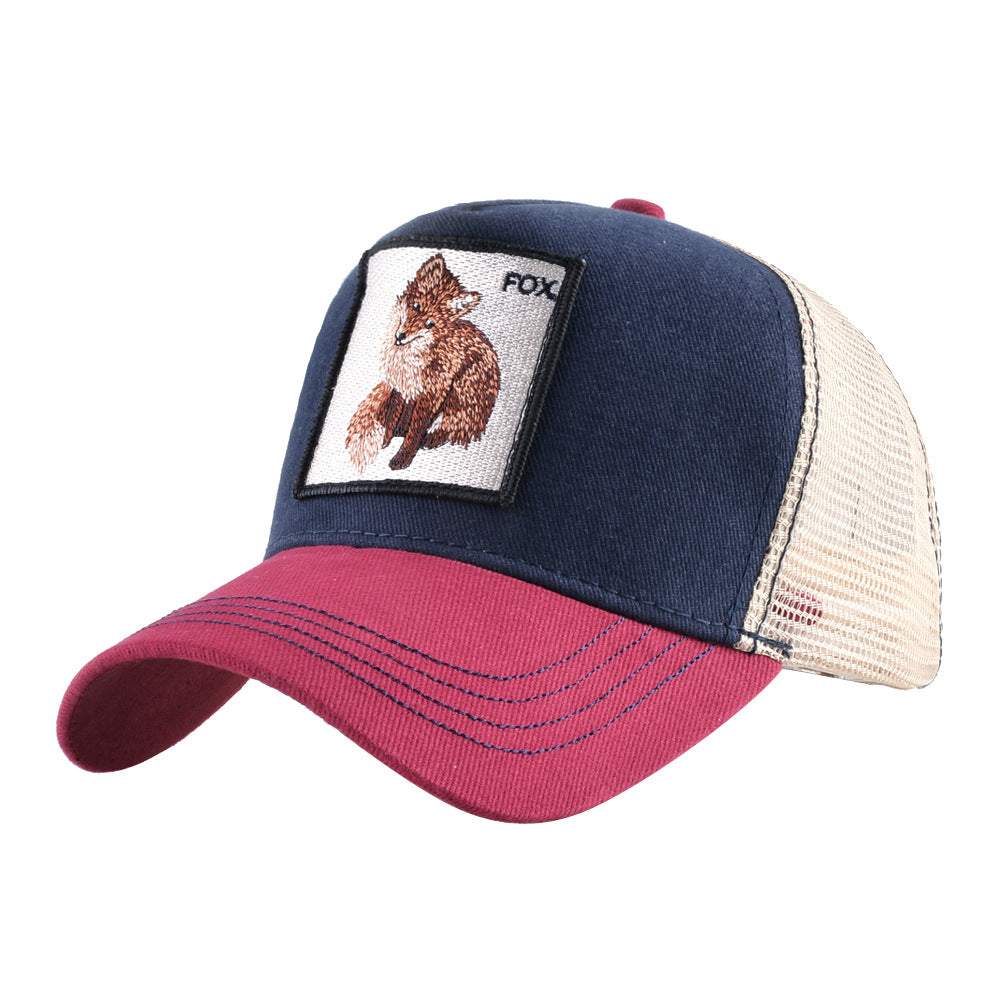 Wholesale Patch Animal Embroidery Cotton Baseball Cap ACC-HT-DSM003