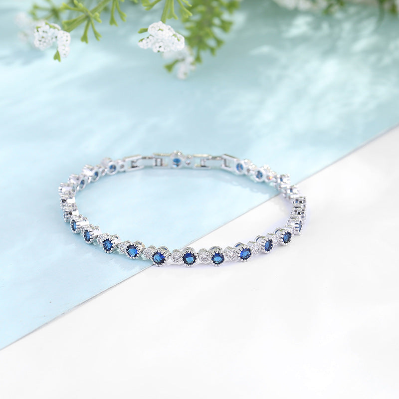 Wholesale Diamond Bracelet Simple Creative Full Diamond Zircon Bracelet