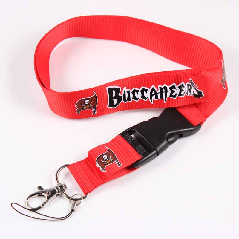 Wholesale Football Team Lanyard Keychain