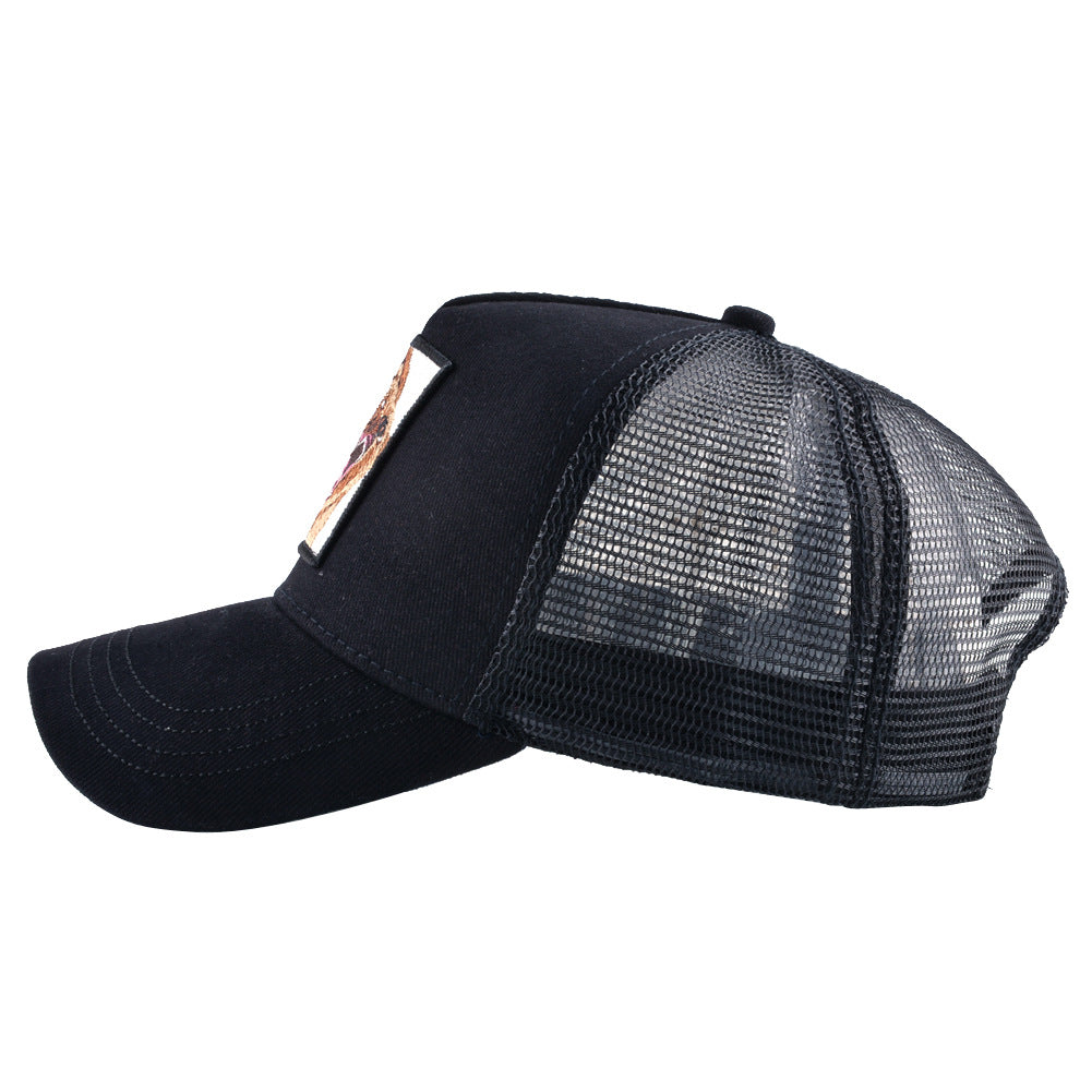 Wholesale Patch Animal Embroidery Cotton Baseball Cap ACC-HT-DSM003